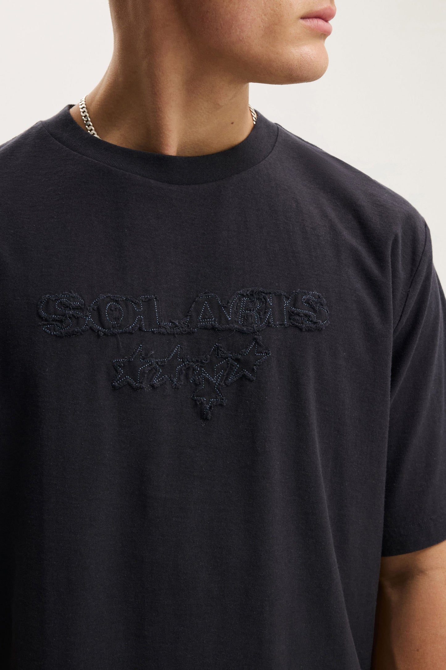 Cropped Fit Graphic T-Shirt