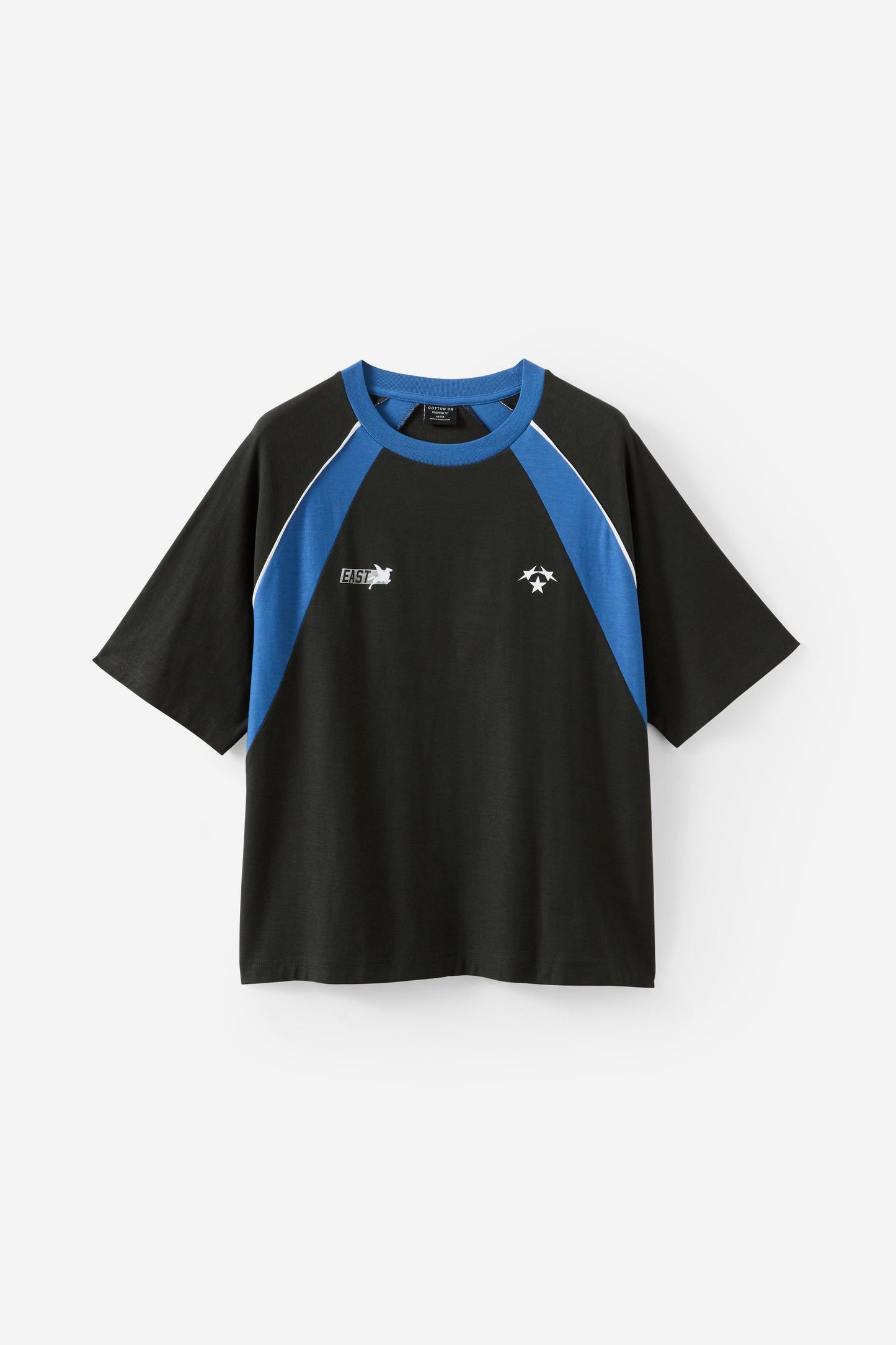 Cropped Fit Graphic T-Shirt