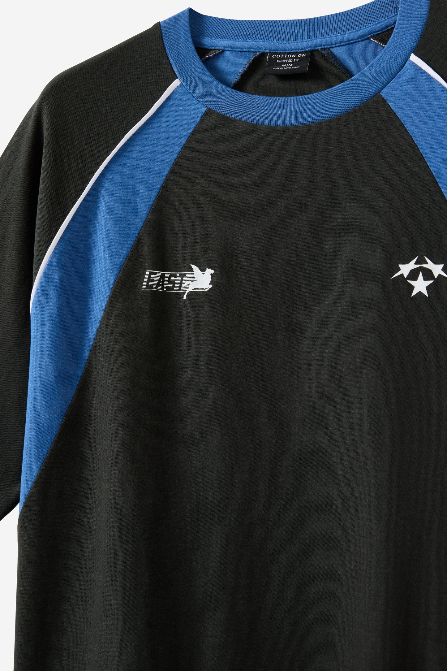 Cropped Fit Graphic T-Shirt