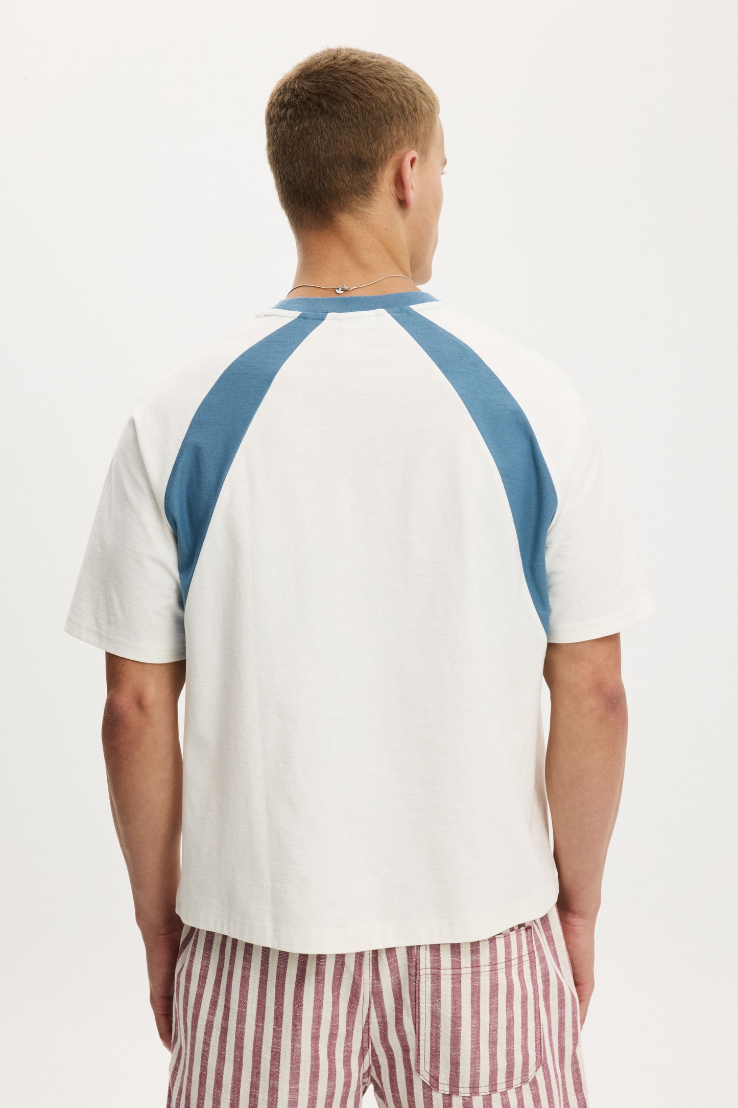 Cropped Fit Graphic T-Shirt