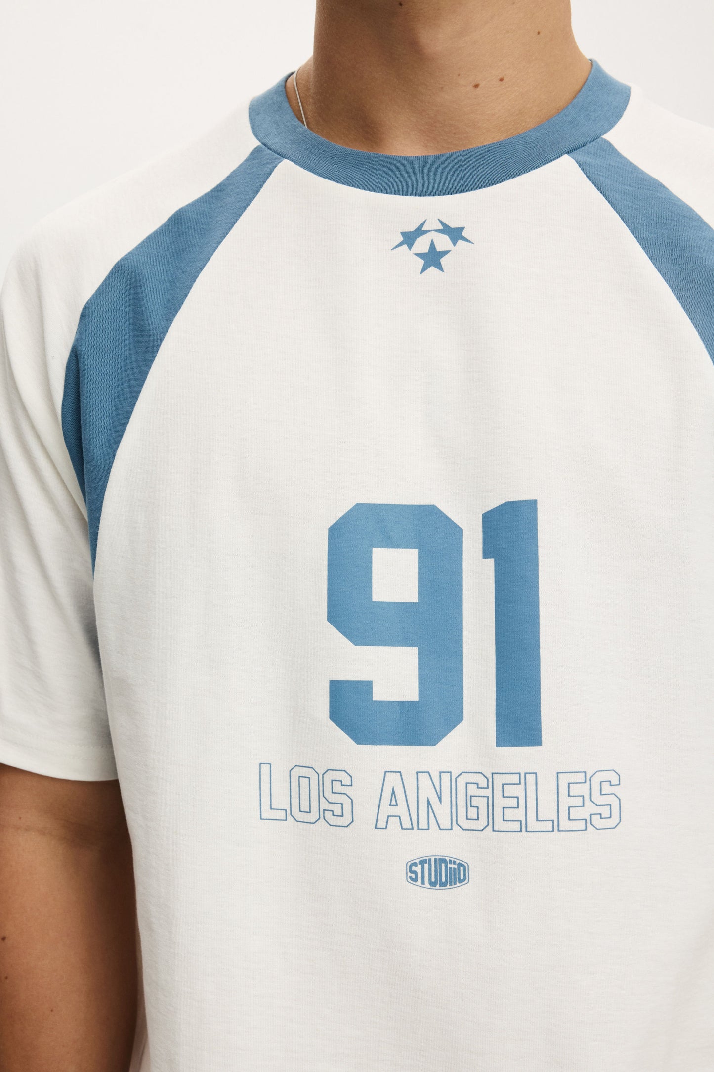 Cropped Fit Graphic T-Shirt