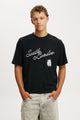 Cropped Fit Graphic T-Shirt