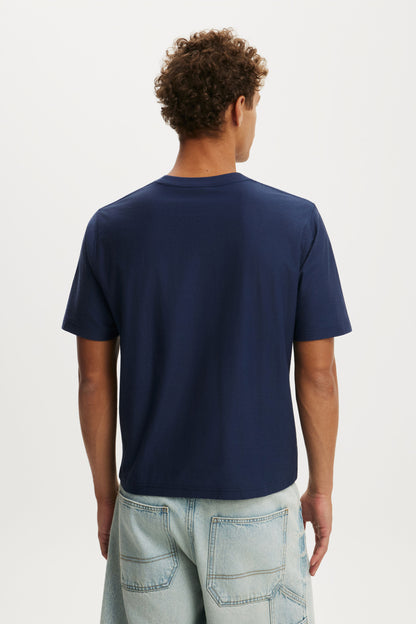 Cropped Fit Graphic T-Shirt