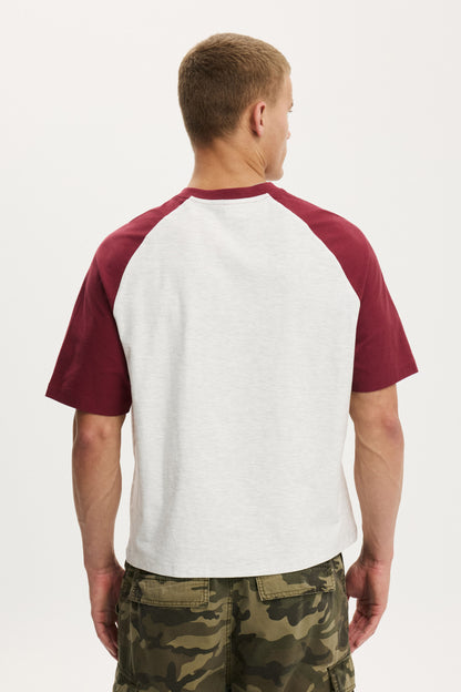 Cropped Fit Graphic T-Shirt