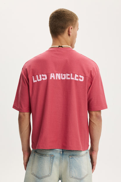 Cropped Fit Graphic T-Shirt