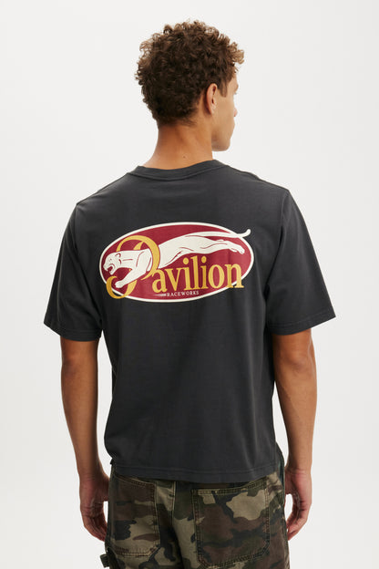 Cropped Fit Graphic T-Shirt