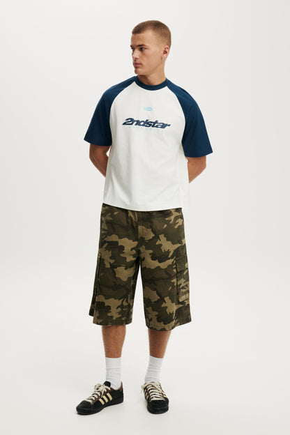 Cropped Fit Graphic T-Shirt