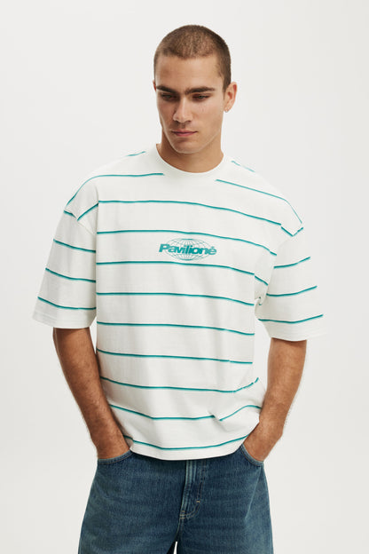 Cropped Fit Graphic T-Shirt