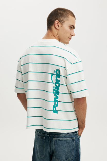 Cropped Fit Graphic T-Shirt