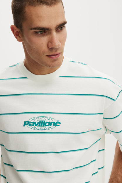 Cropped Fit Graphic T-Shirt