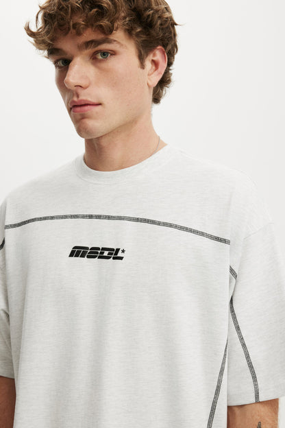 Cropped Fit Graphic T-Shirt