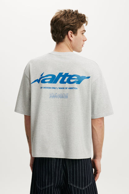 Cropped Fit Graphic T-Shirt
