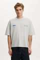 Cropped Fit Graphic T-Shirt