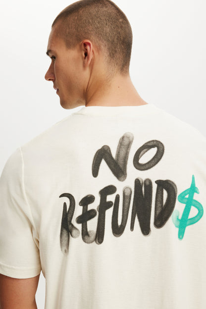 Cropped Fit Graphic T-Shirt