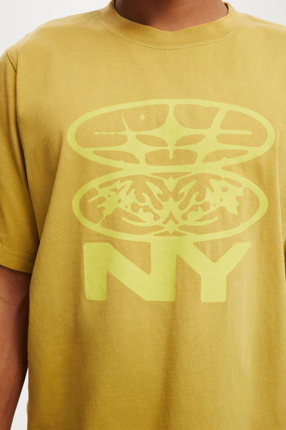Cropped Fit Graphic T-Shirt