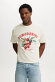 Cropped Fit Graphic T-Shirt