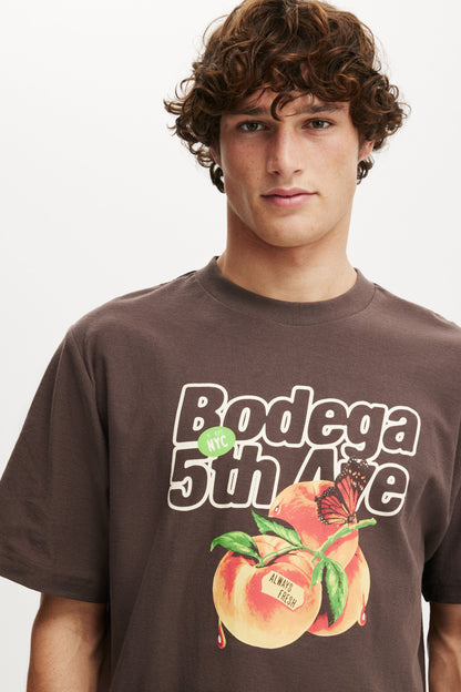 Cropped Fit Graphic T-Shirt