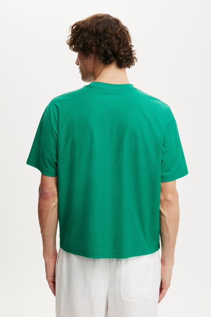 Cropped Fit Graphic T-Shirt