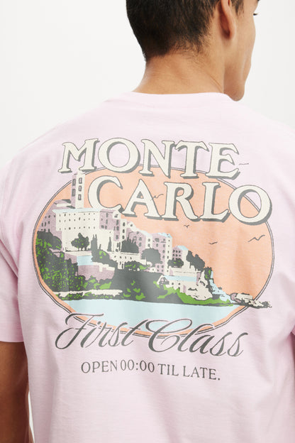 Cropped Fit Graphic T-Shirt