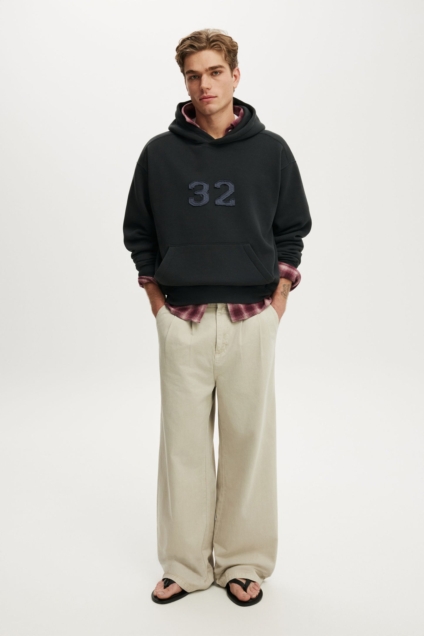 Box Fit Graphic Hoodie