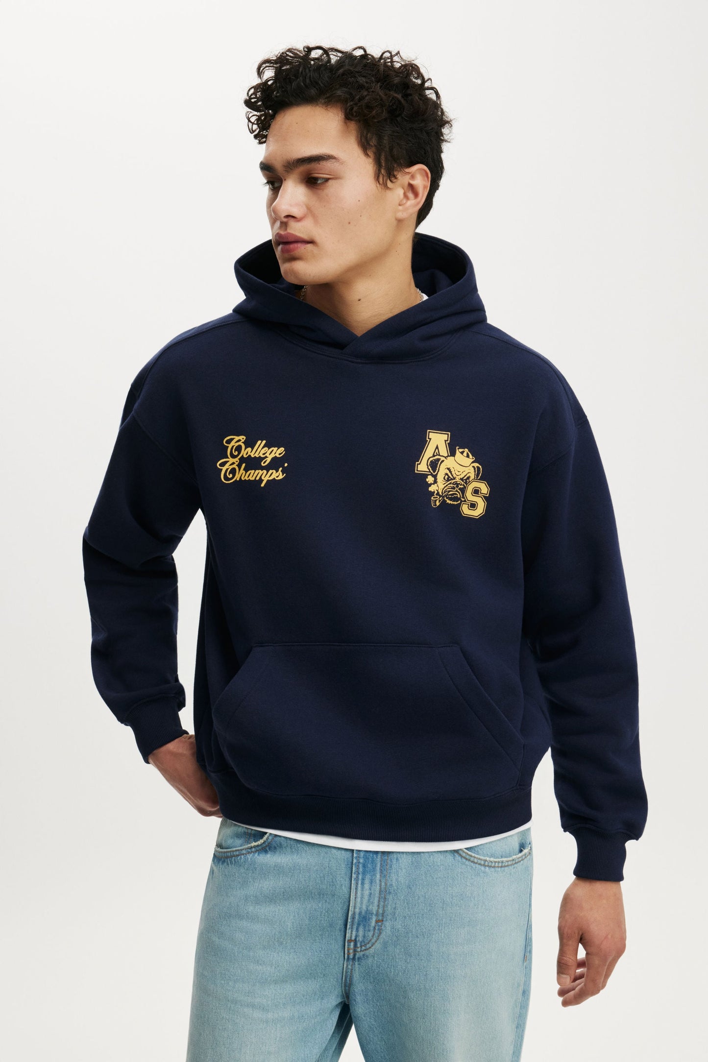Box Fit Graphic Hoodie
