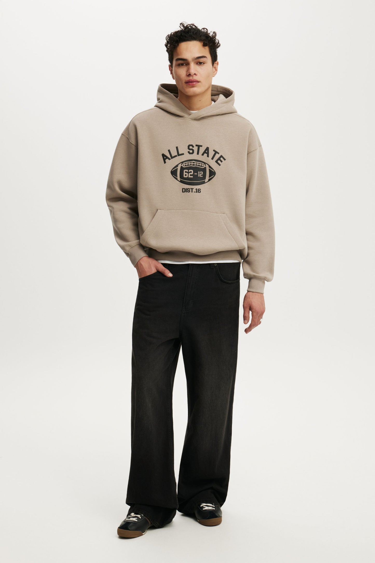 Box Fit Graphic Hoodie