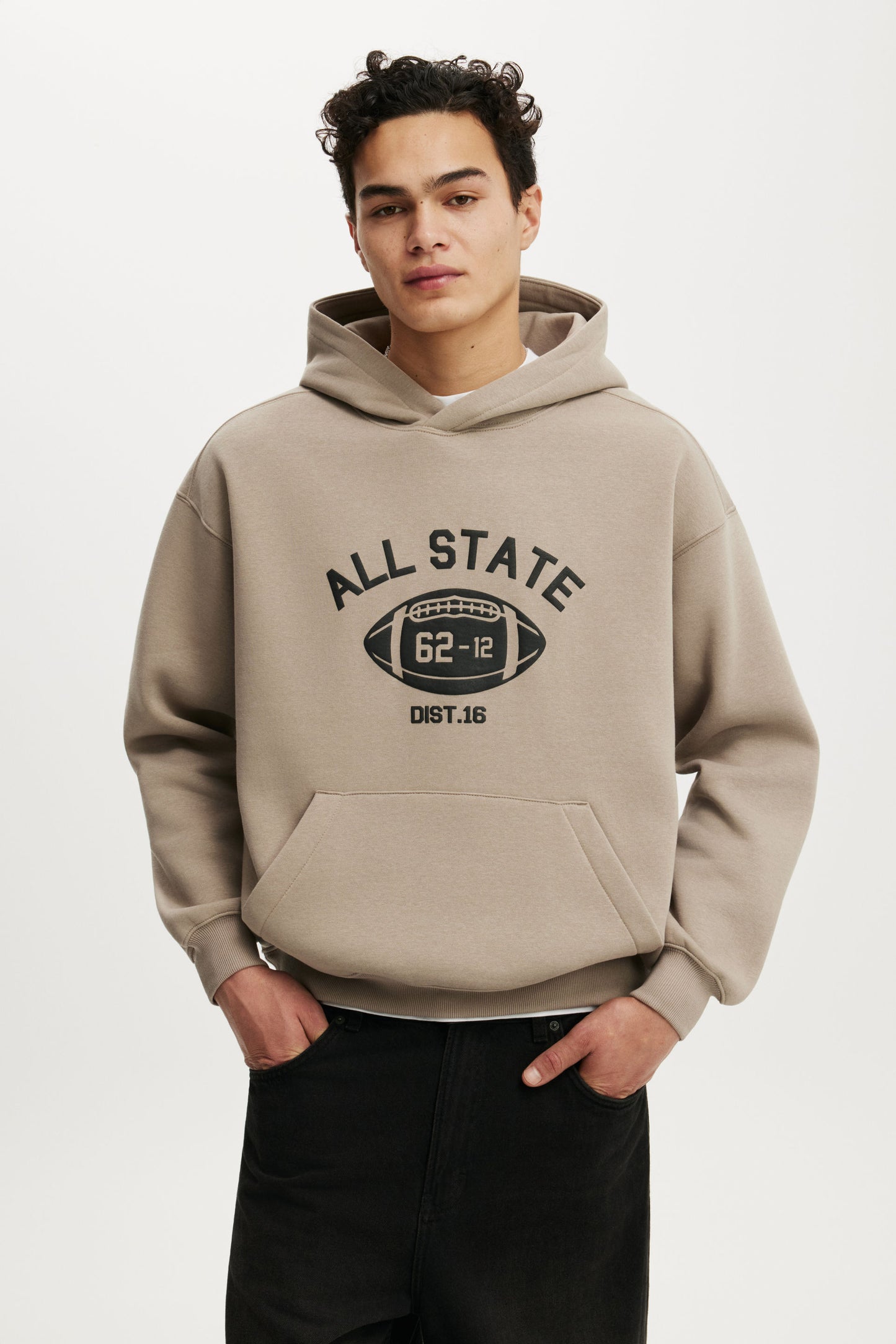 Box Fit Graphic Hoodie