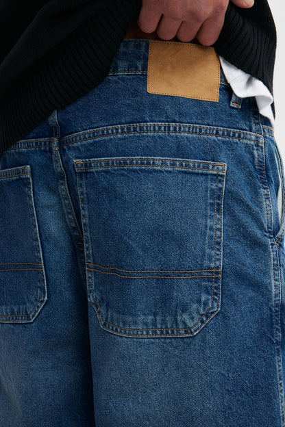 Baggy Denim Short