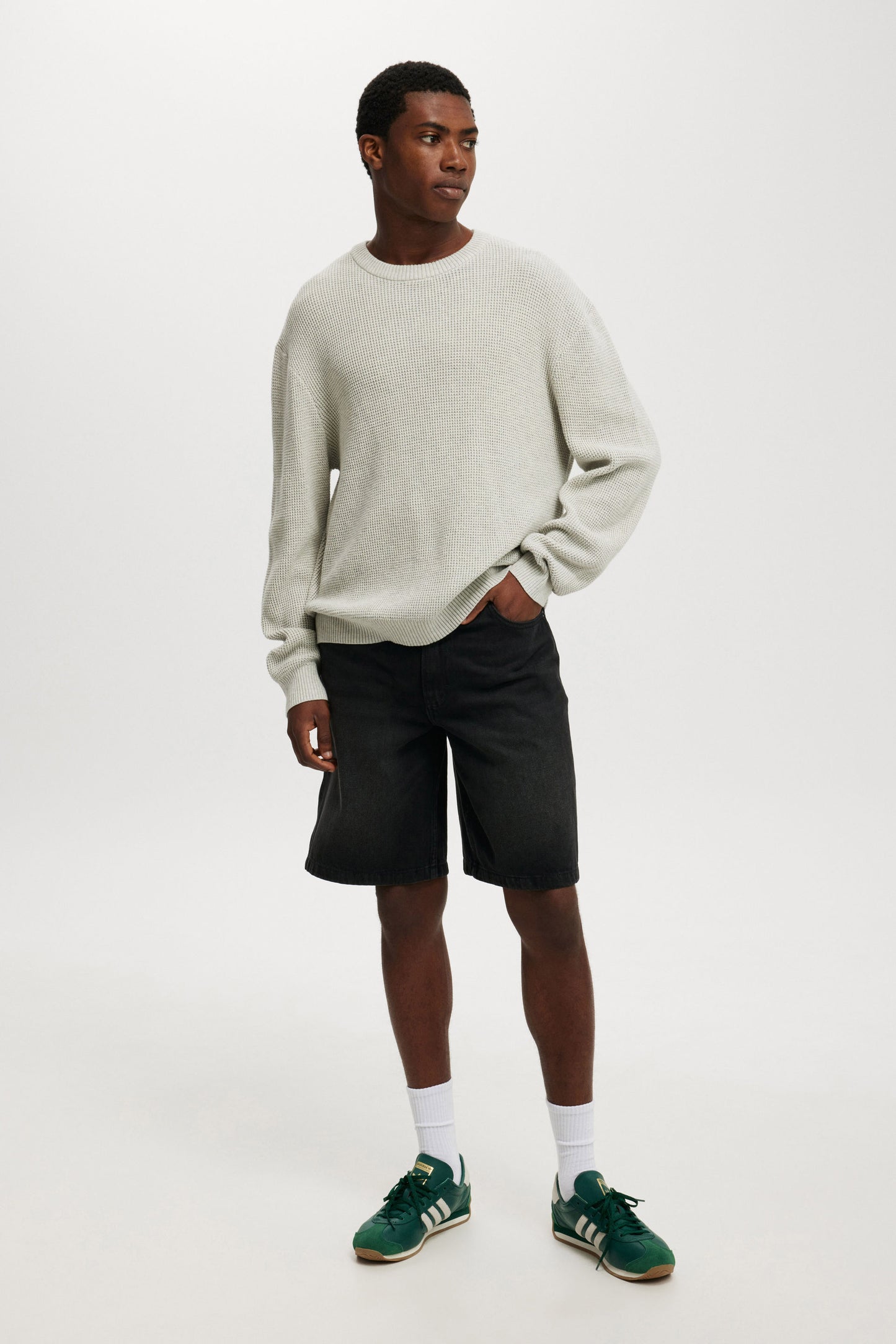 Baggy Denim Short