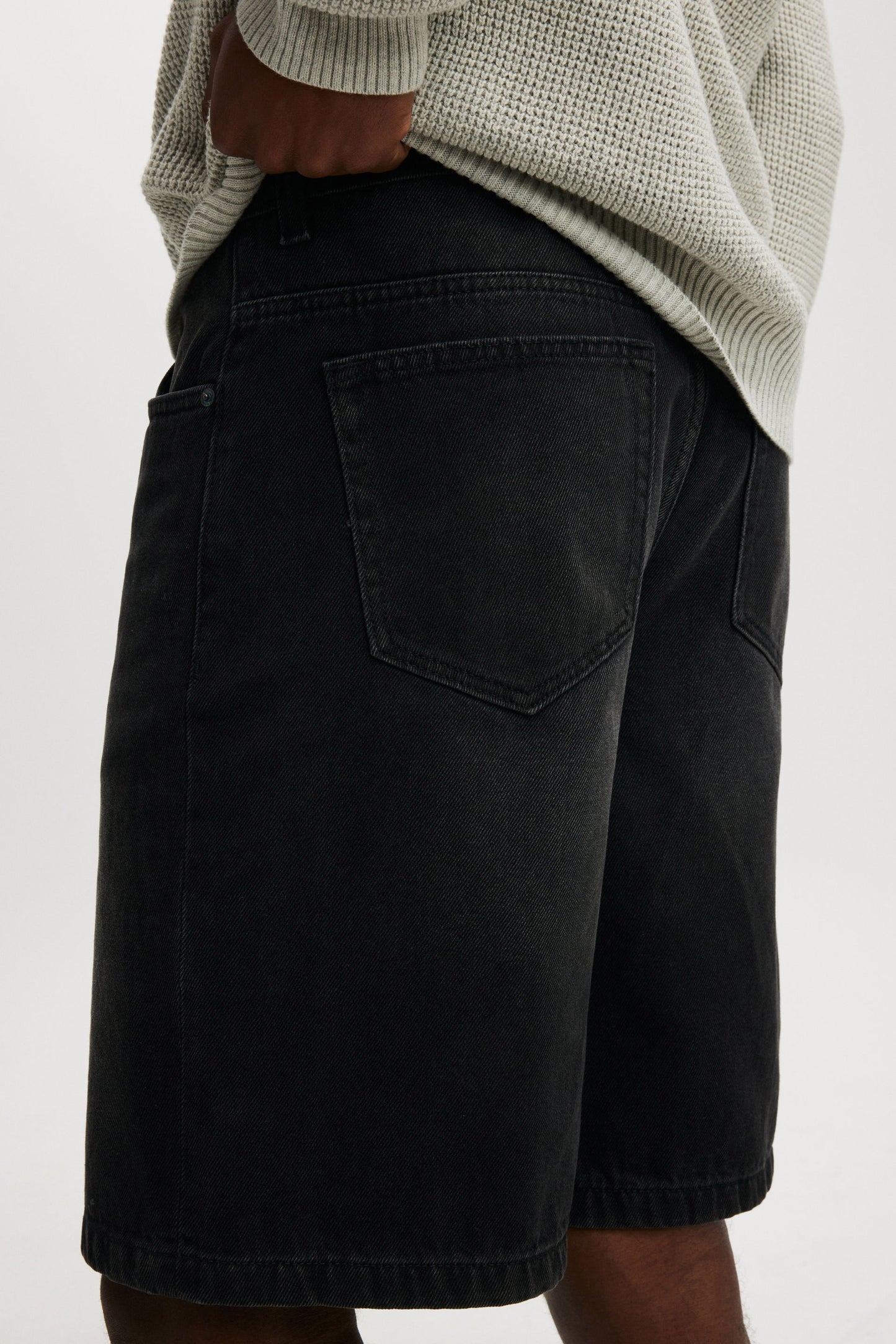 Baggy Denim Short