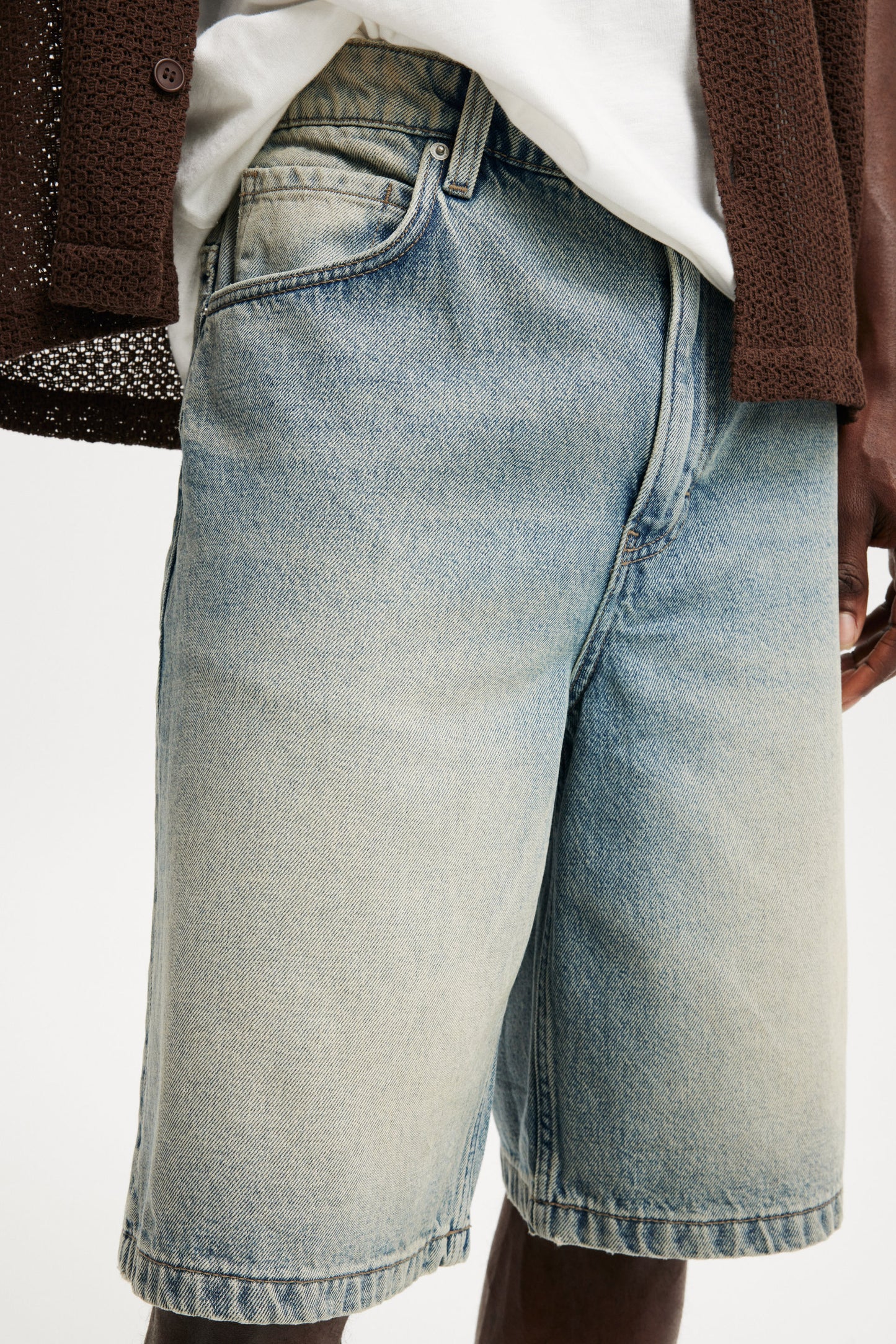 Baggy Denim Short