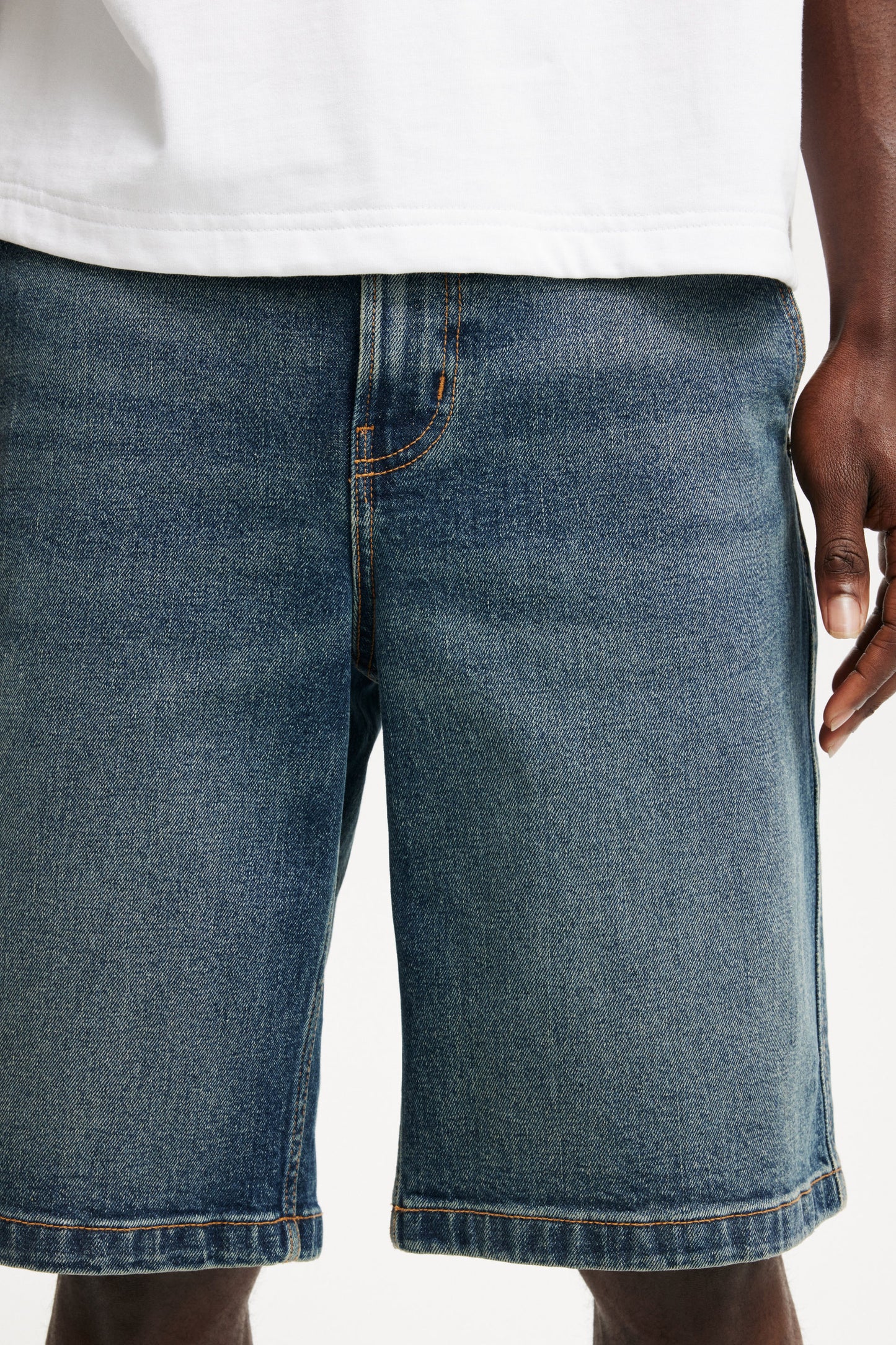Baggy Denim Short