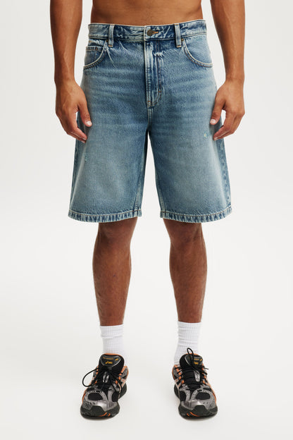 Baggy Denim Short