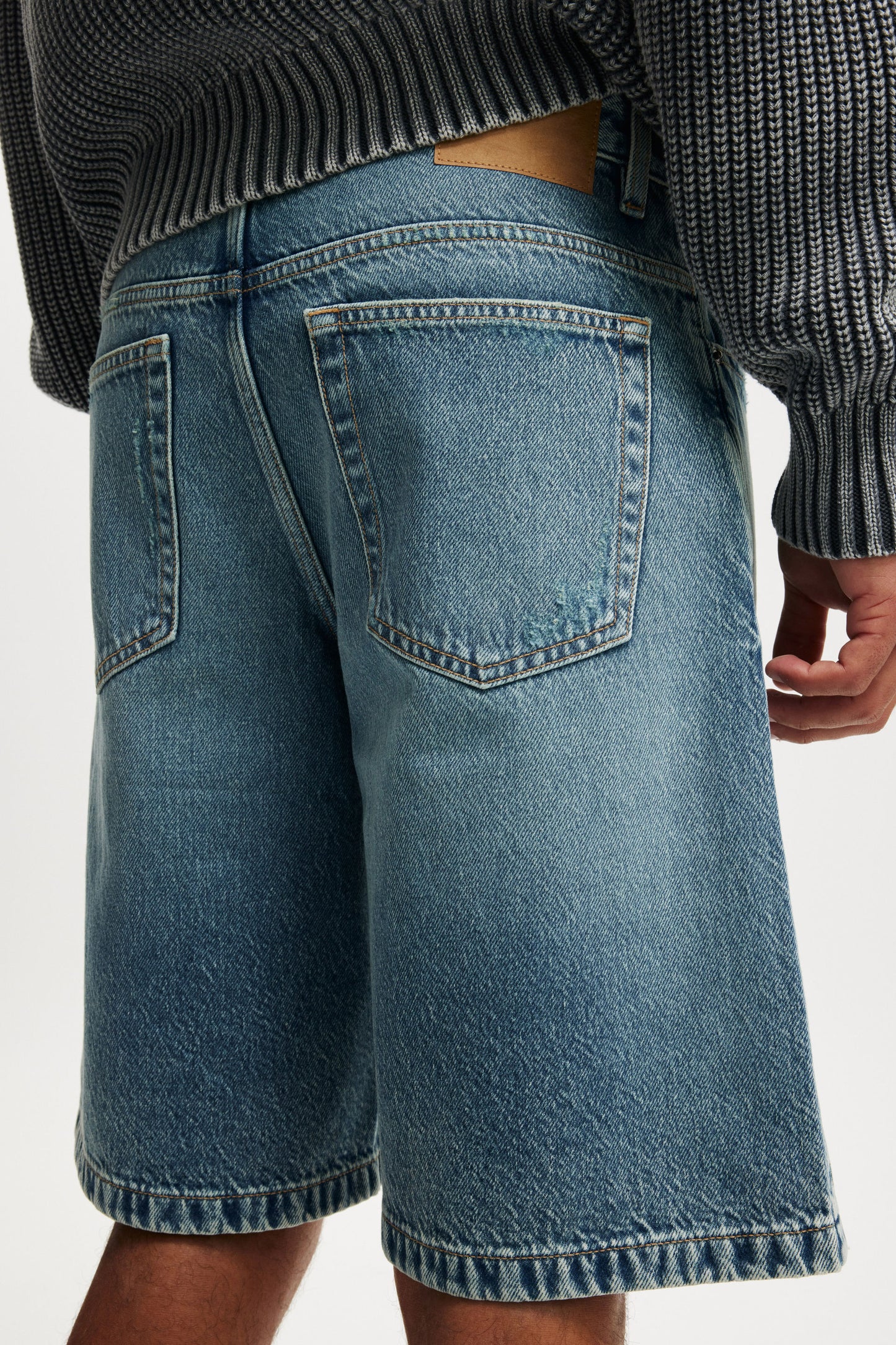 Baggy Denim Short