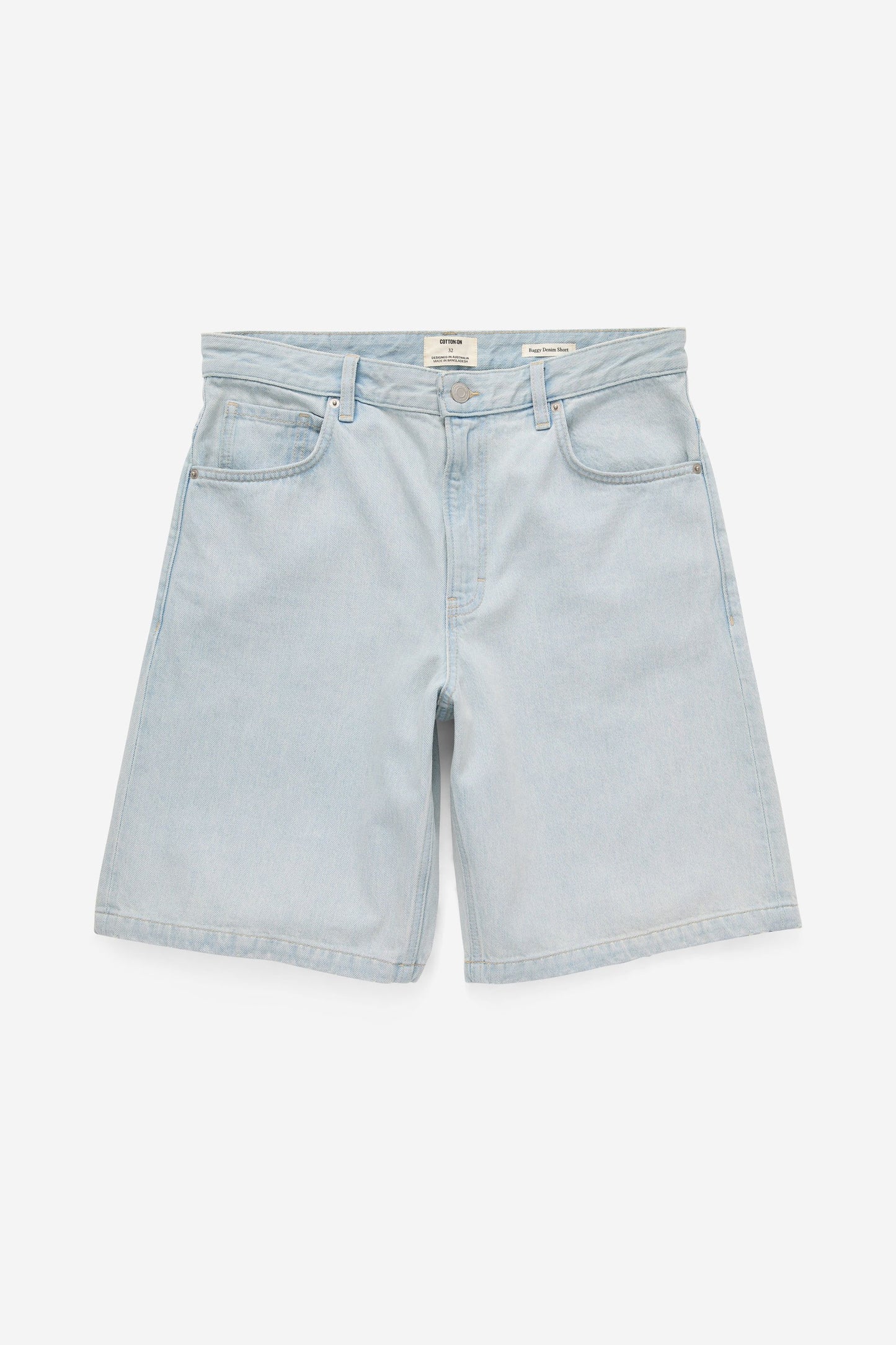 Baggy Denim Short