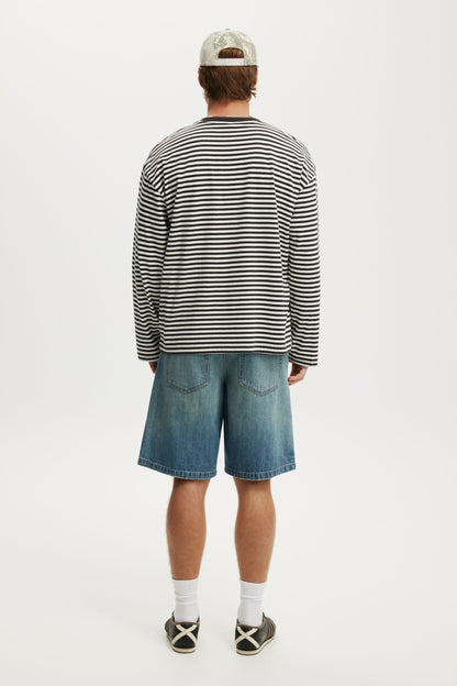 Baggy Denim Short