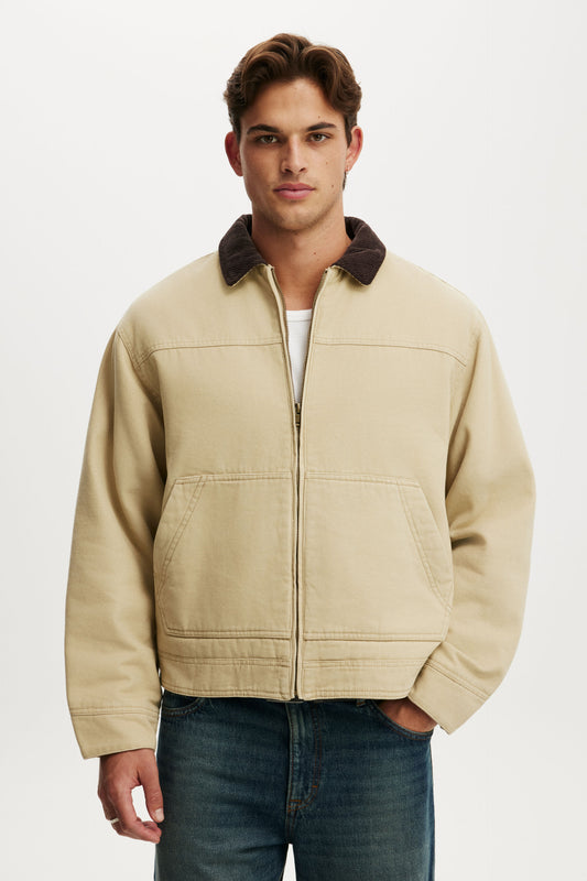 Cropped Worker Jacket