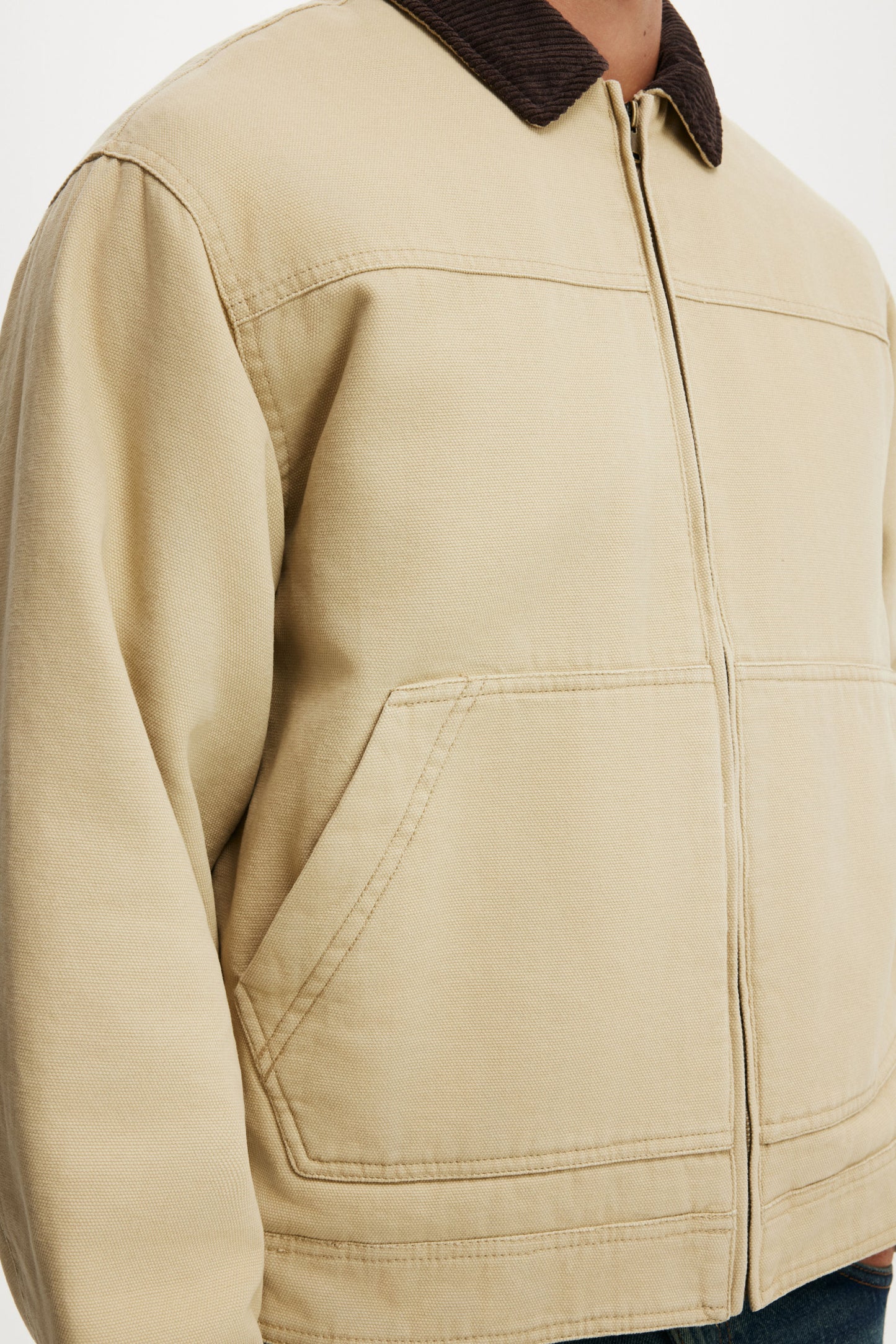 Cropped Worker Jacket