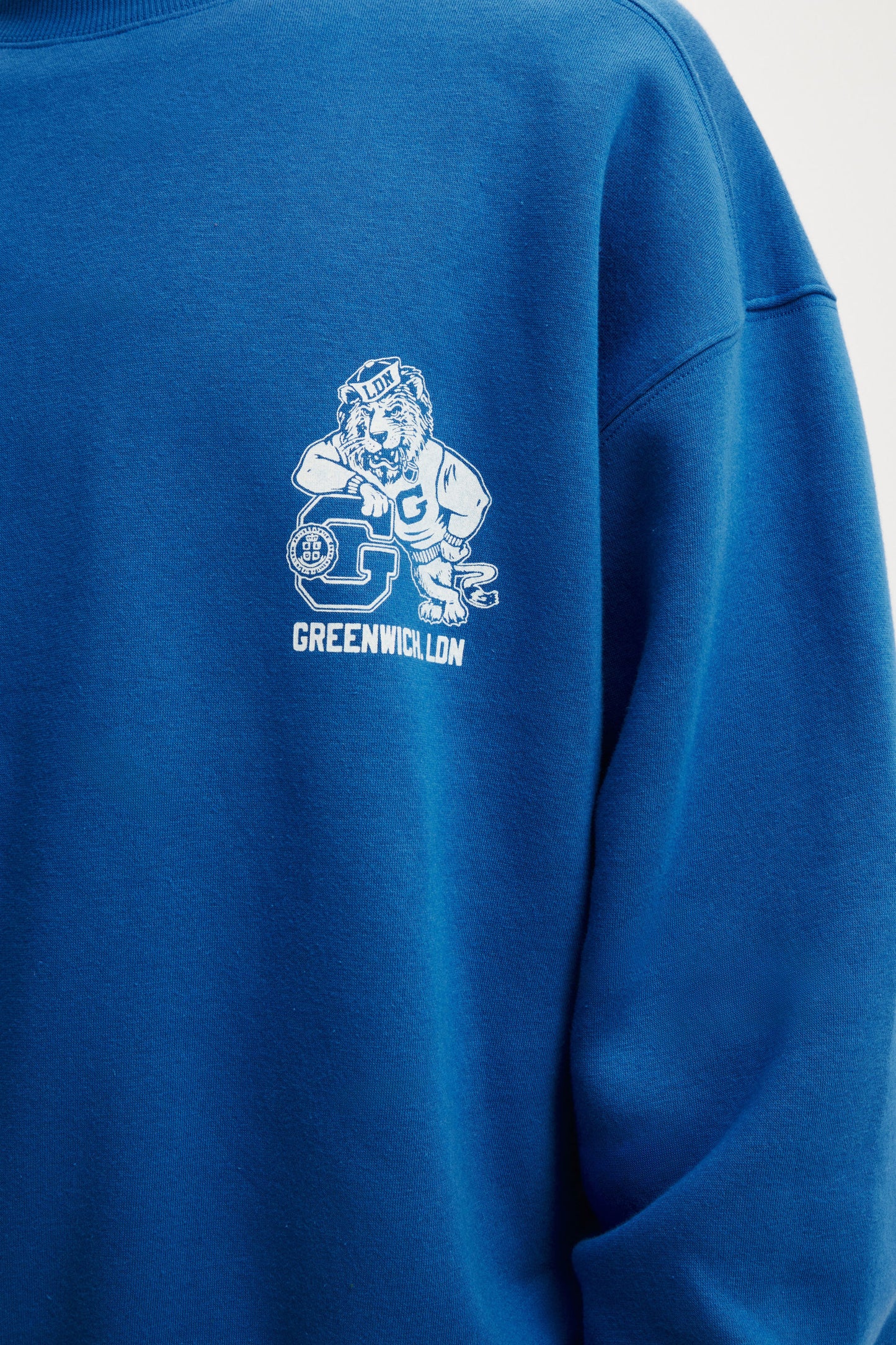 Box Fit Graphic Crew Sweater