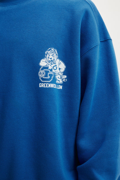 Box Fit Graphic Crew Sweater