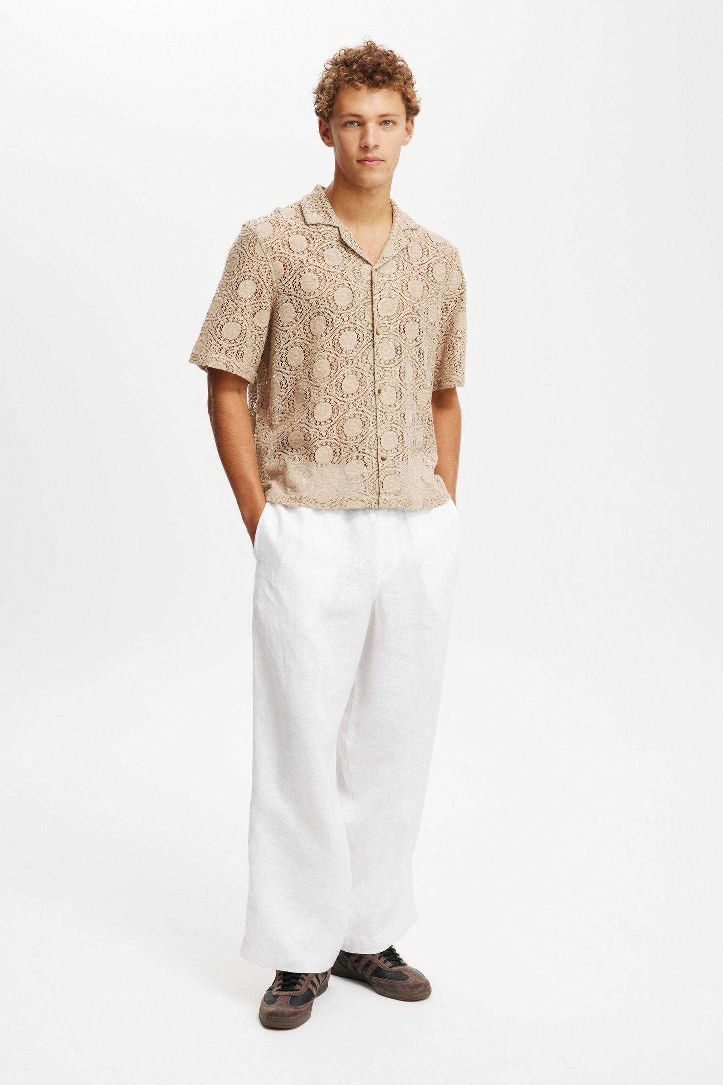 Super Baggy Linen Pant