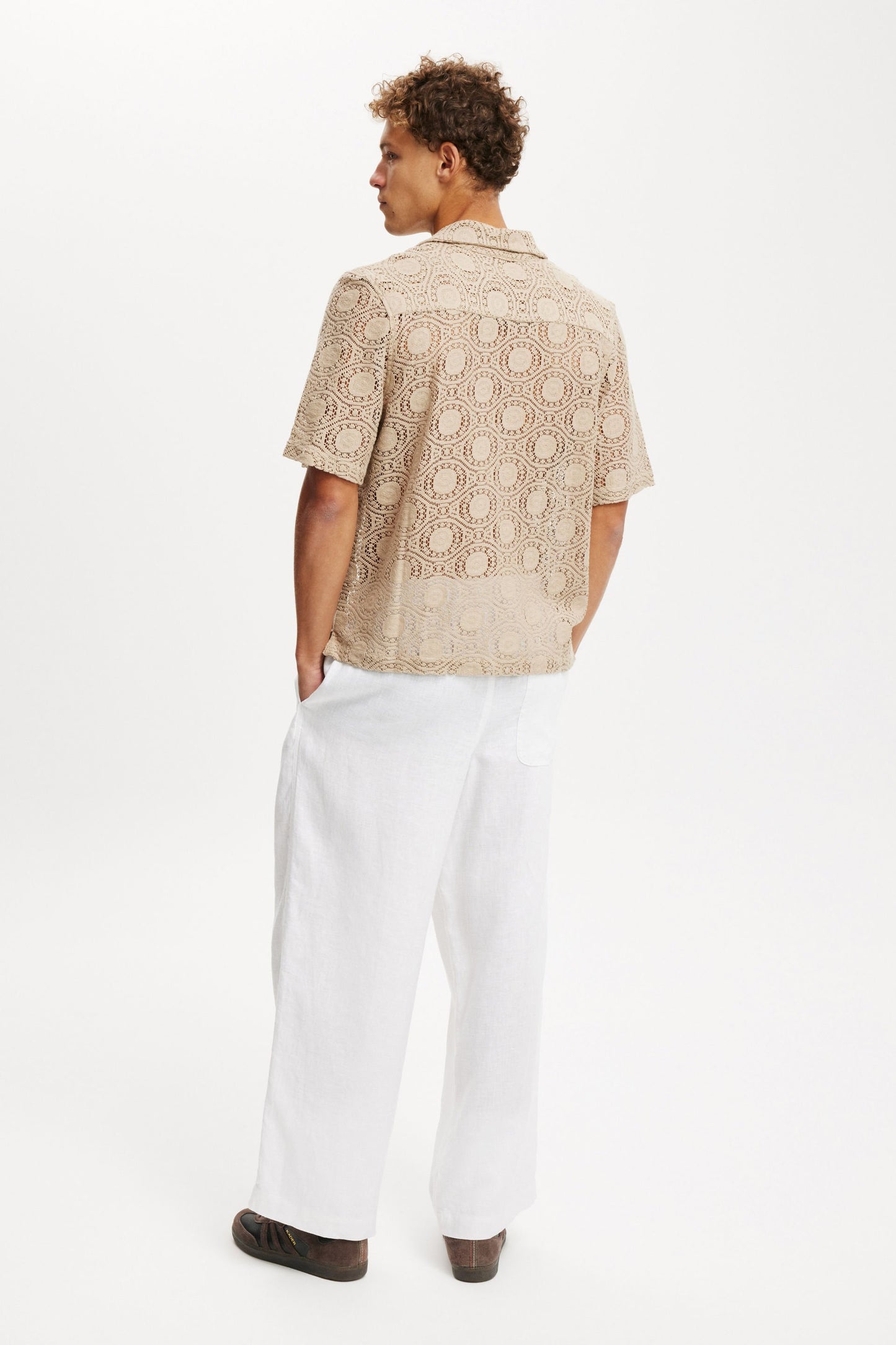 Super Baggy Linen Pant