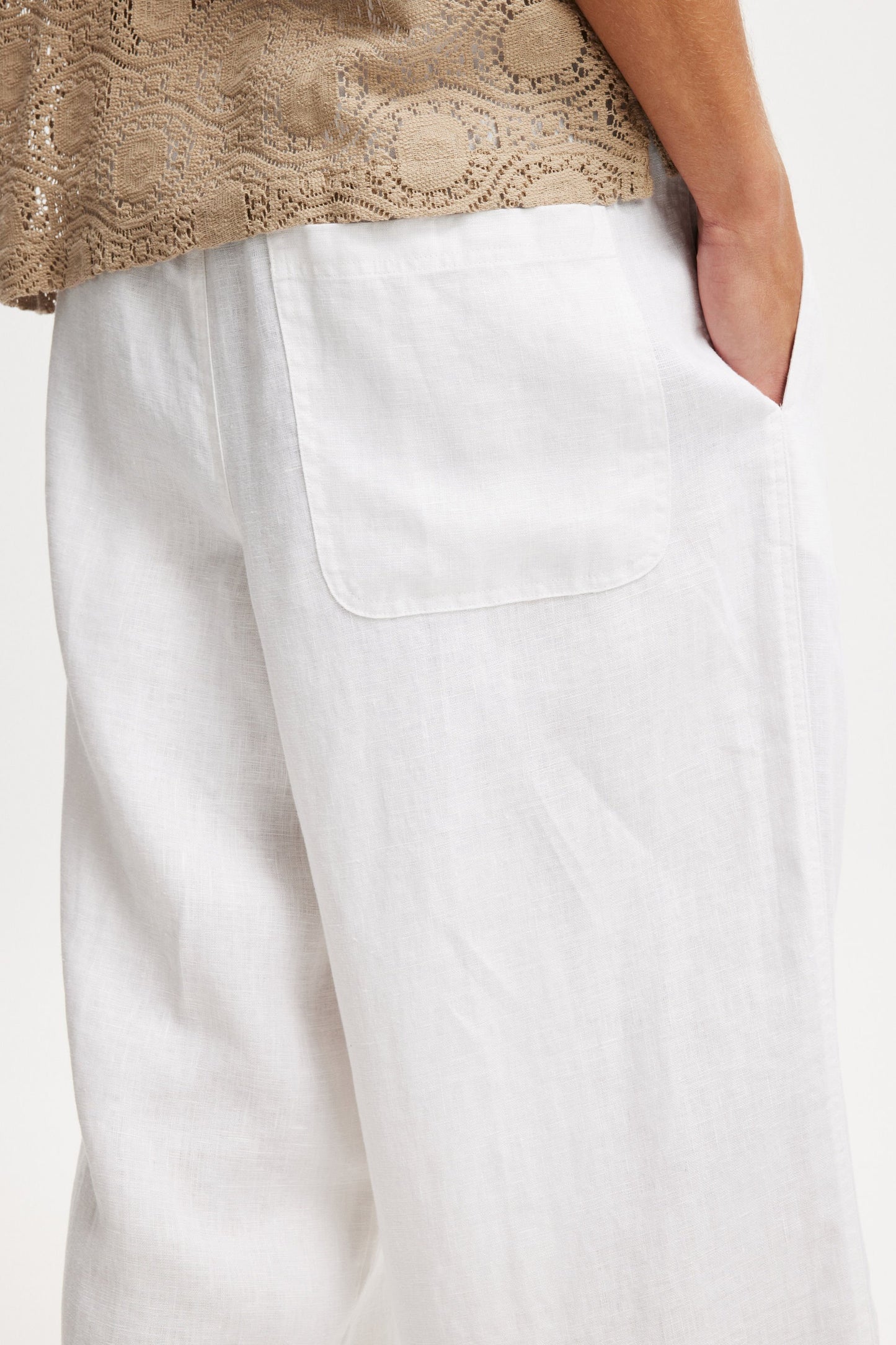 Super Baggy Linen Pant