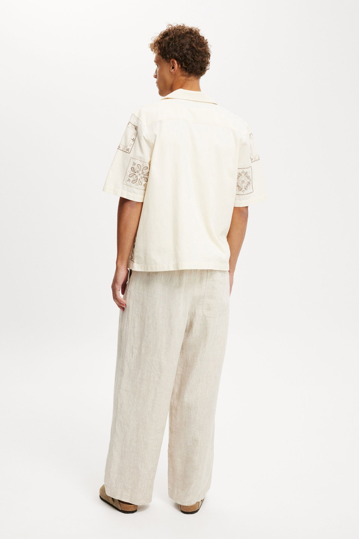 Super Baggy Linen Pant