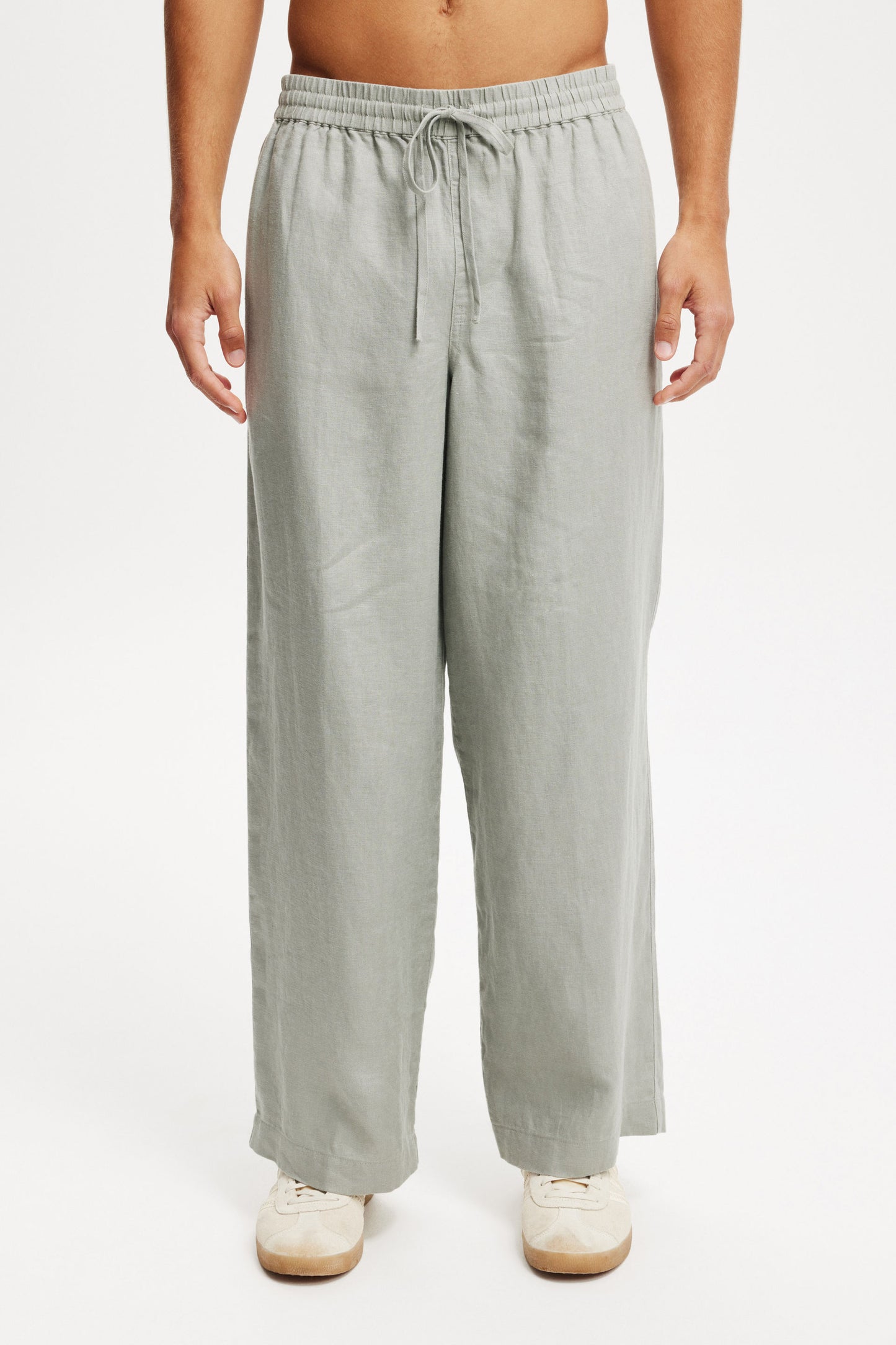 Super Baggy Linen Pant