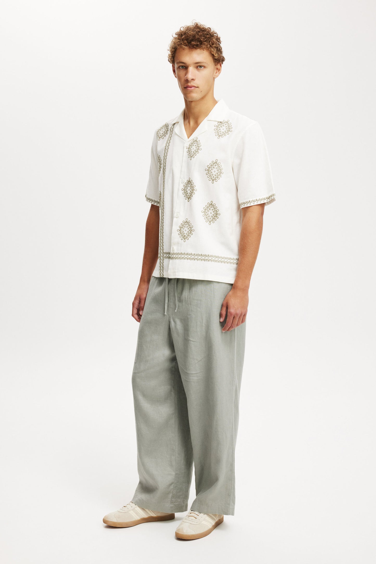 Super Baggy Linen Pant