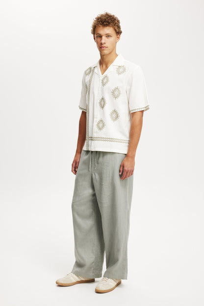 Super Baggy Linen Pant