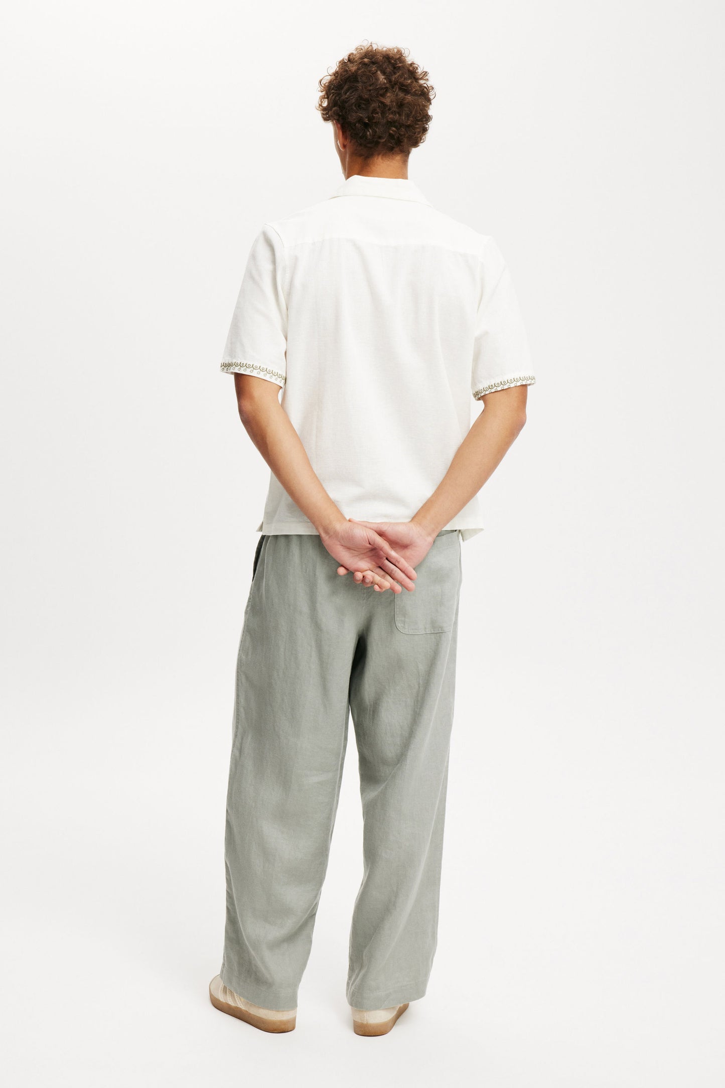 Super Baggy Linen Pant