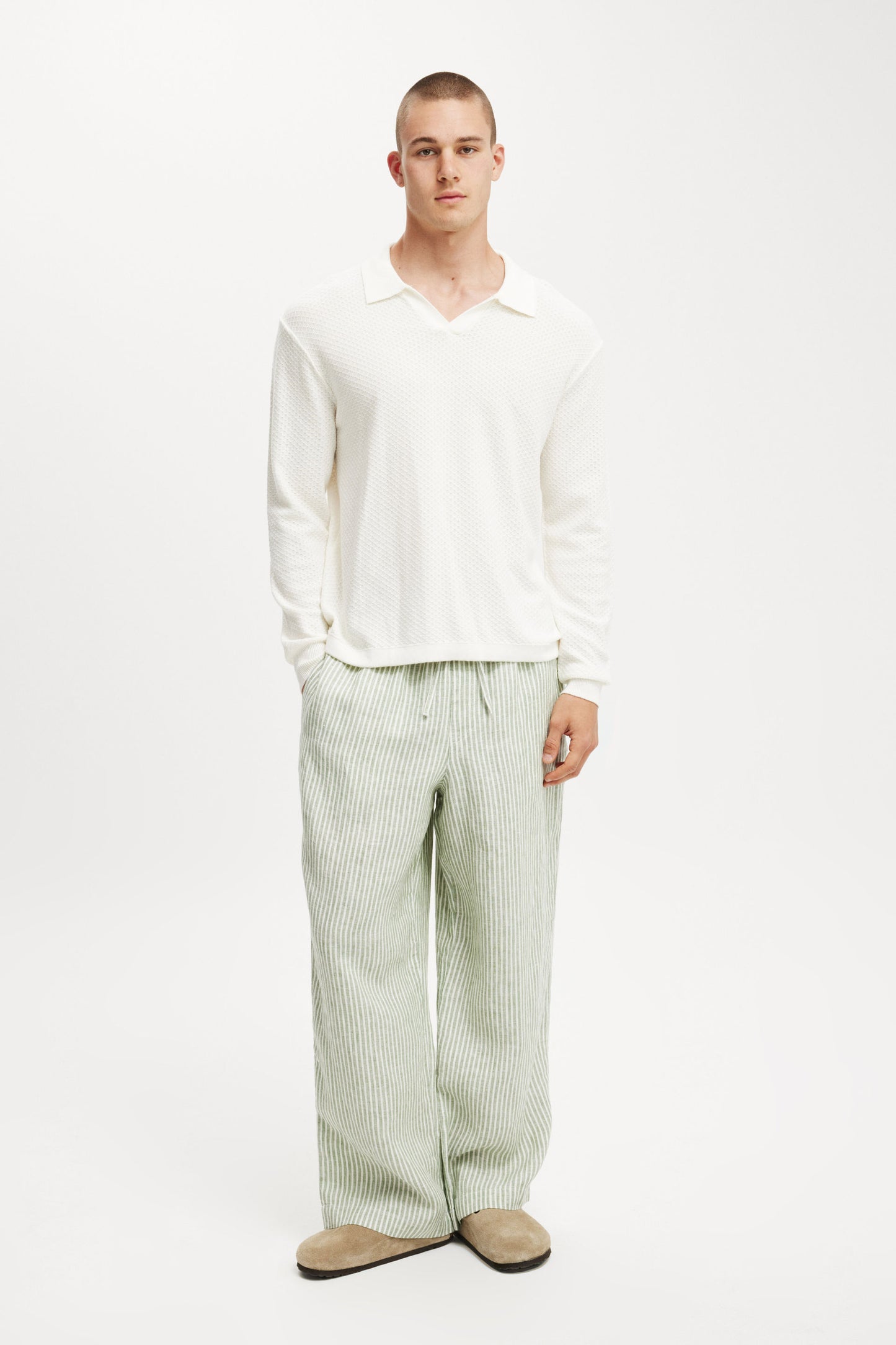 Super Baggy Linen Pant