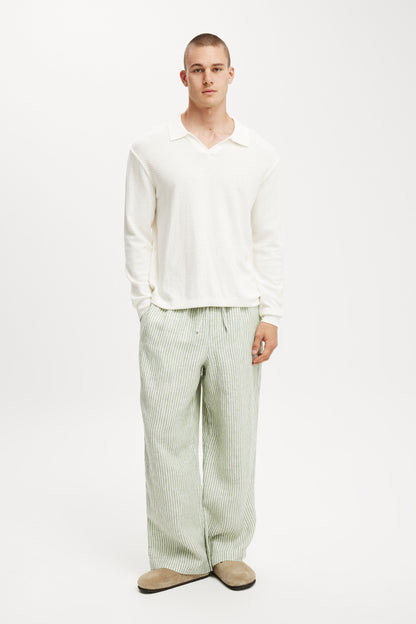 Super Baggy Linen Pant